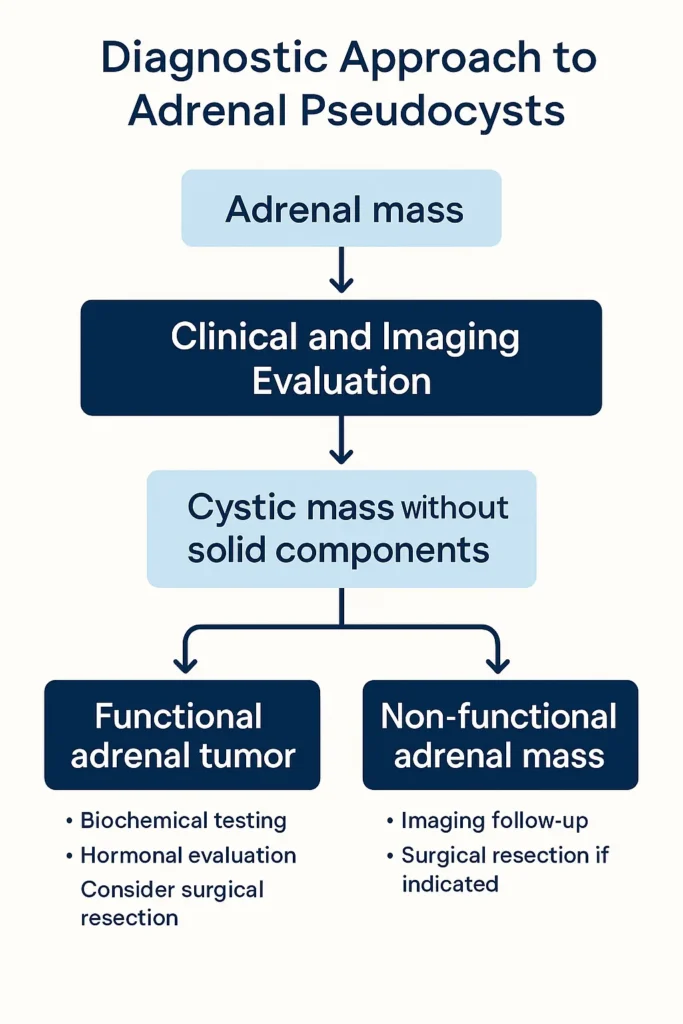 adrenal pseudocyst